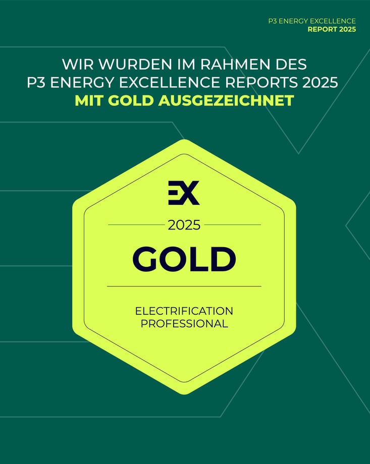 Stolz auf unsere Auszeichnung: Spedition Rothermel erhält GOLD im Rahmen des Energy Excellence Report 2025 der P3 Group!